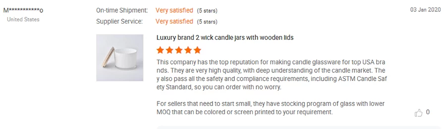 glass candle jars with lids comments