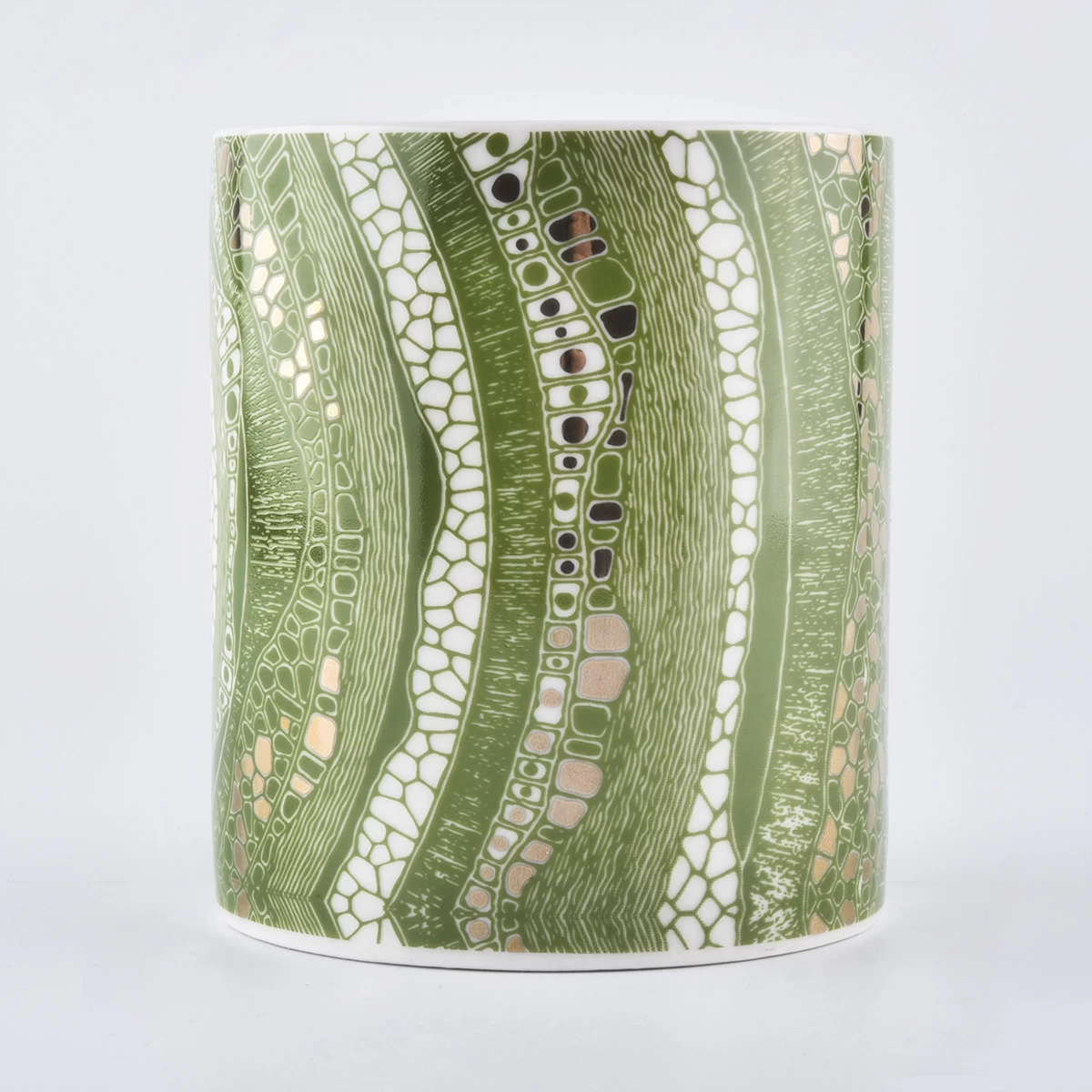 ceramic soy wax candle jar