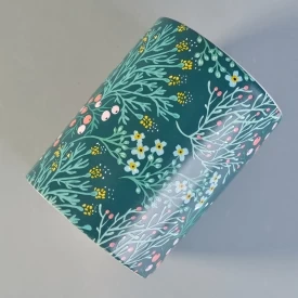10oz ceramic candle Holder para sa Pasko