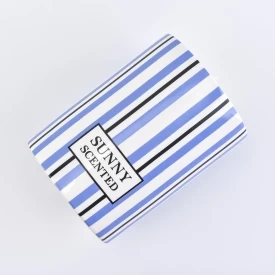 Simpelt design keramiske stearinlys krukker brugerdefinerede logo