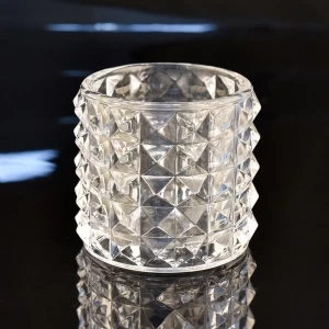 Heißer Verkauf Kristallglas Kerzenglas für Kerzenherstellung