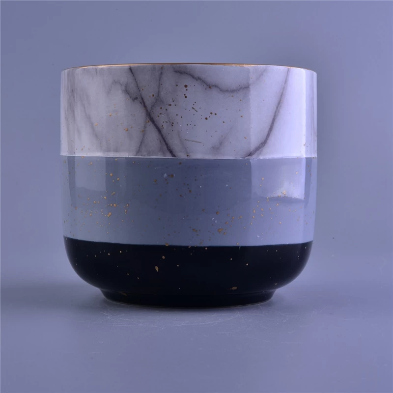 Beautiful round bottom ceramic candle holder
