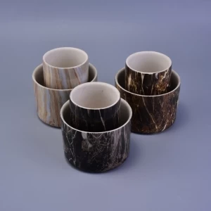 Transferdruck Home Decoration Keramik Kerzenhalter für den Großhandel