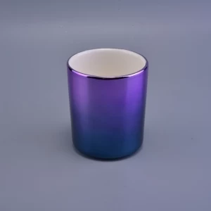 Luxus-Farbverlaufs-Kerzenhalter mit Farbverlauf für Keramikkerzengefäße