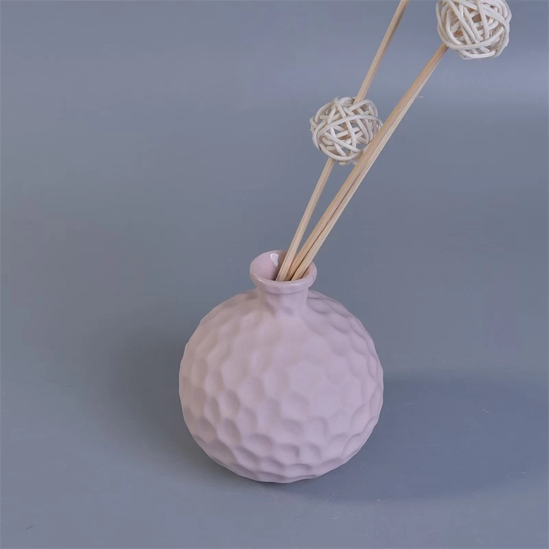 Home fragrance reed aroma ceramic diffusers bottle