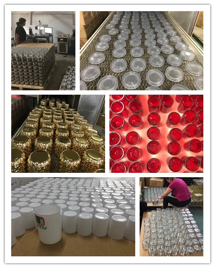 glass candle production