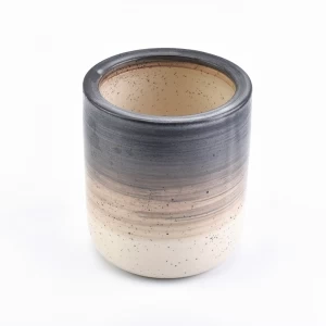 neue Dekoration Schillern Keramik Kerzenglas