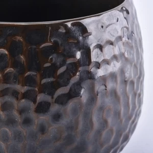 Hersteller geprägt Bernstein Keramik Kerzenhalter