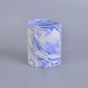 Wohnkultur hoch Marmor Keramik Kerzenglas