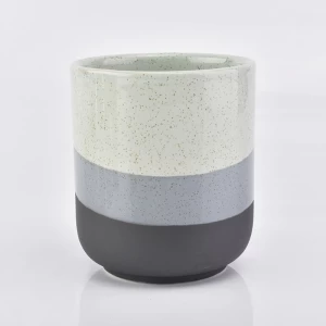 12oz glaze ceramic candle jar for scented candles making