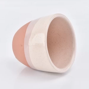 Wholesale 40ml small size ceramic candle holder for home fragrance