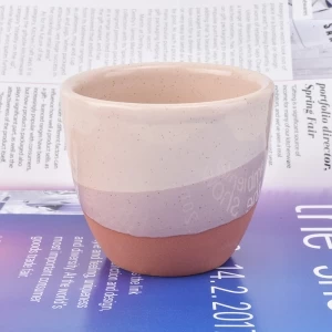 Wholesale 40ml small size ceramic candle holder for home fragrance
