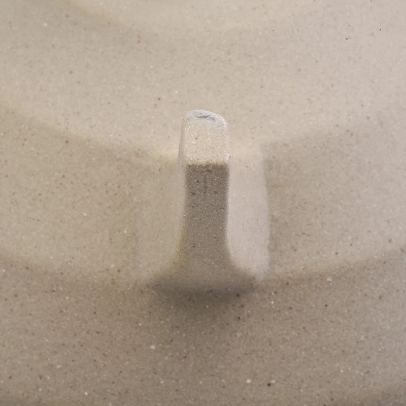 Unique design ceramic candle vessels for home fragrance