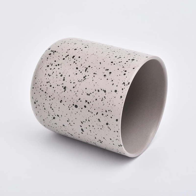 New arrival ceramic candle jars wholesale