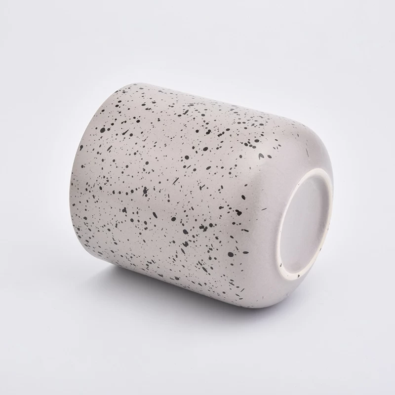 New arrival ceramic candle jars wholesale