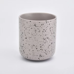 New arrival ceramic candle jars wholesale