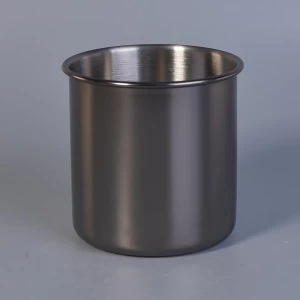 Stainless steel metal candle jars wholesale