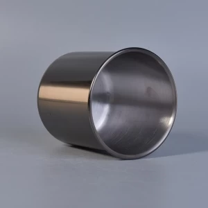 Stainless steel metal candle jars wholesale