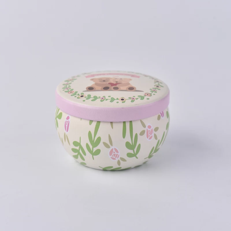 Custom 2oz tin box for scent candle