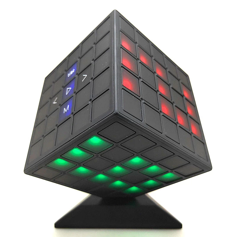 Cube LED-luidspreker met 360 graden volledige verlichting NSP-8117PL