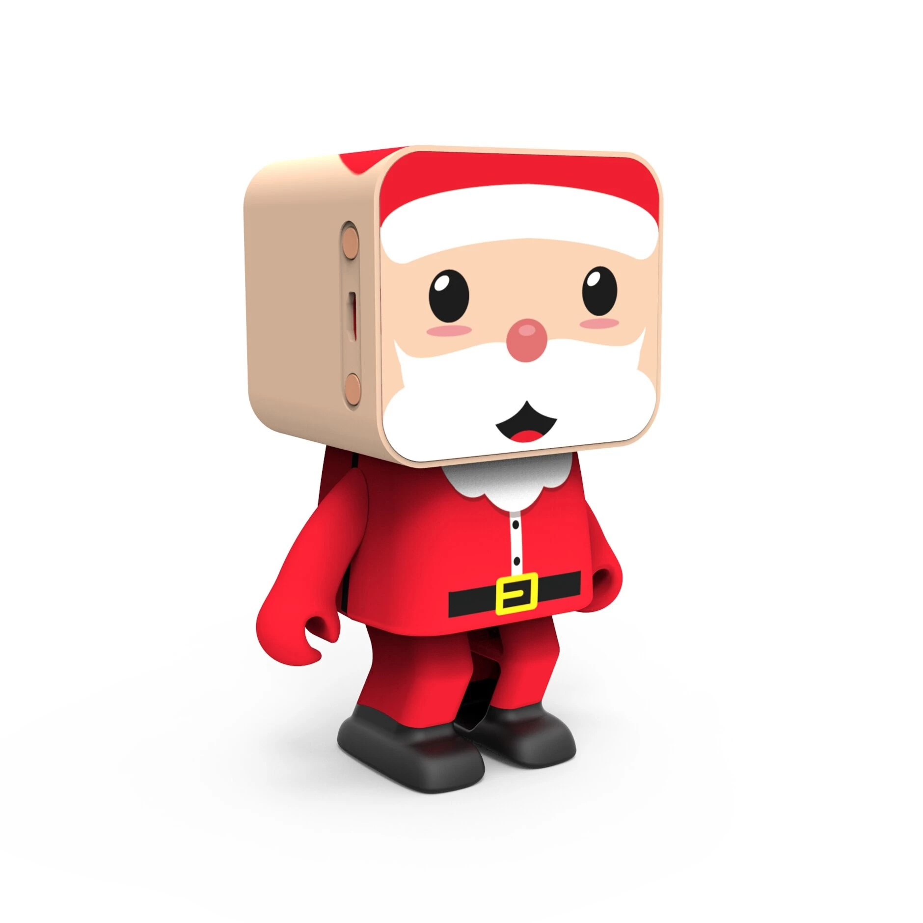 China Santa Claus Cube Dancing Mini Speaker manufacturer
