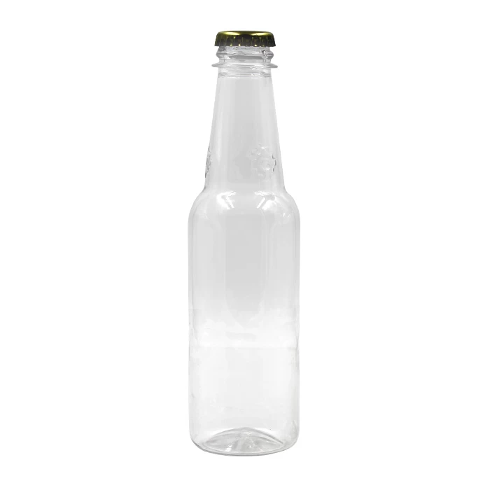 中国 长颈透明 PET 塑料酒瓶包装 280ml 塑料瓶 制造商