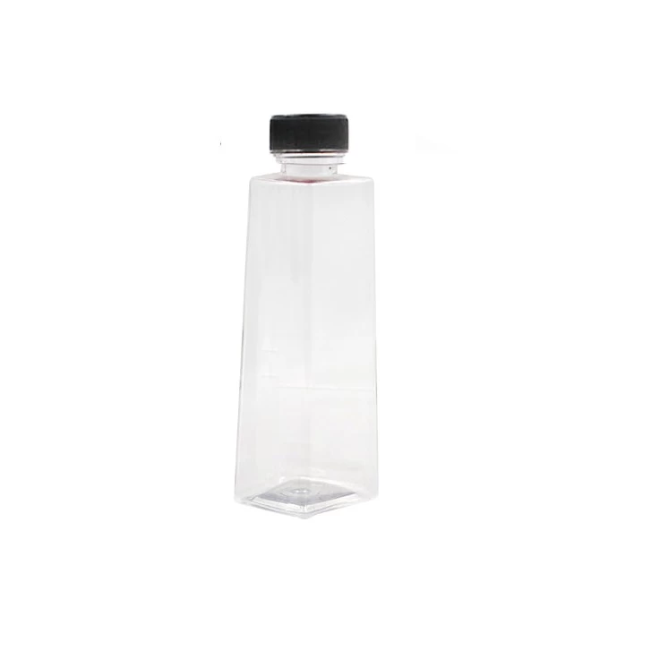 250ml 500ml Clear Empty PET Plastic Juice Bottles