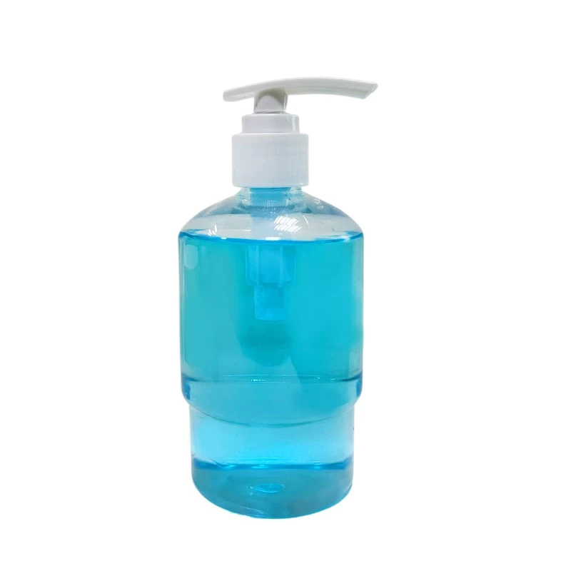 Bouteilles de shampoing en plastique transparent vides PET 300 ml 10 oz