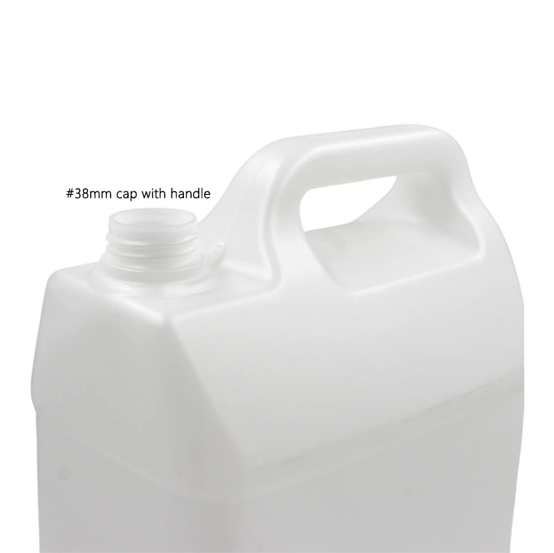 Velkokapacitní HDPE prázdné chemické dezinfekční 5litrové plastové lahve
