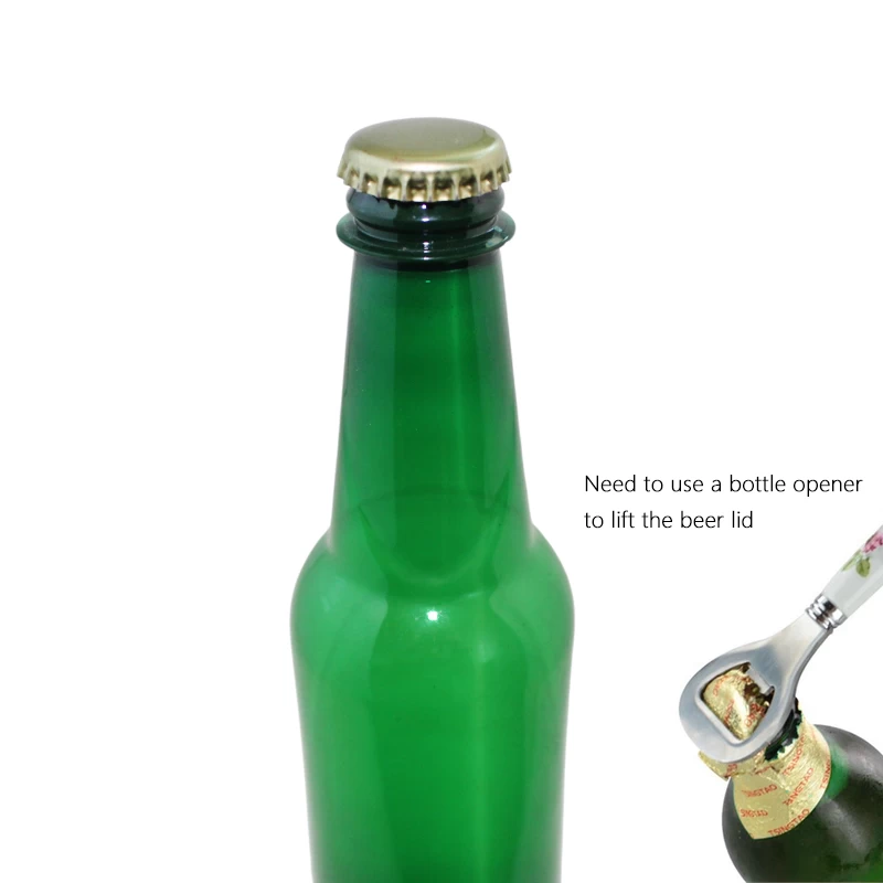 定制塑料啤酒瓶包装空 11 盎司 330 毫升 PET 塑料瓶