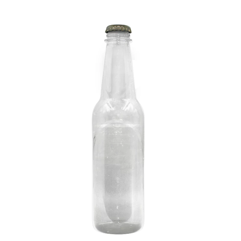 Imballaggio personalizzato per bottiglia di birra in plastica Bottiglia di plastica PET vuota da 11 once 330 ml
