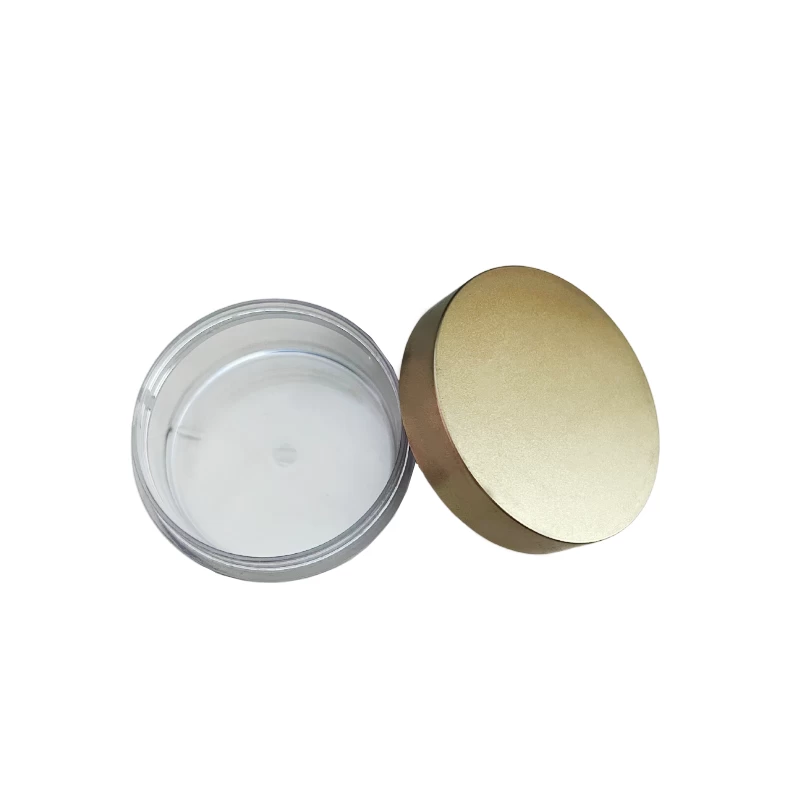 Luxury Cosmetic Packaging 50ml PET Plastic Cream Jar