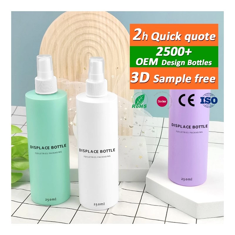中国 100ml Round Cylinder Clear Transparent HDPE Plastic Lotion Cosmetic Skincare Bottle - COPY - rb2tm3 制造商