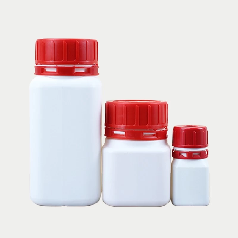 China 60-2000ml Plastic Sealing Bottles With Lids For Powder Reagent Leak Proof manufacturer