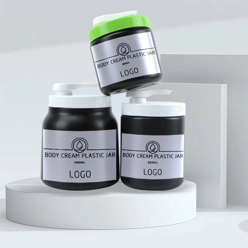 中国 5ml 10ml 15ml 20ml 30ml 50ml 100ml 120ml PET clear cosmetic cream jars plastic lip scrub container plastic jar - COPY - w0o4sq 制造商