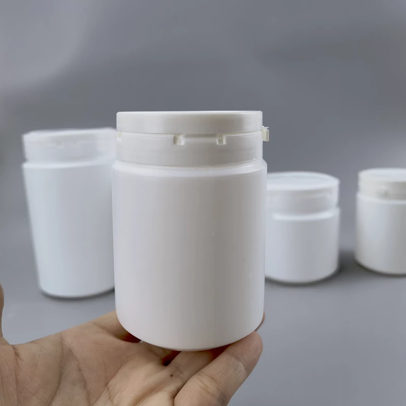 China Wholesale 200g 350g 800g 1000g HDPE Protein Powder Jar manufacturer