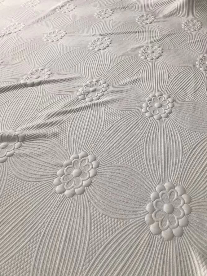 jacquard organic mattress fabric supplier