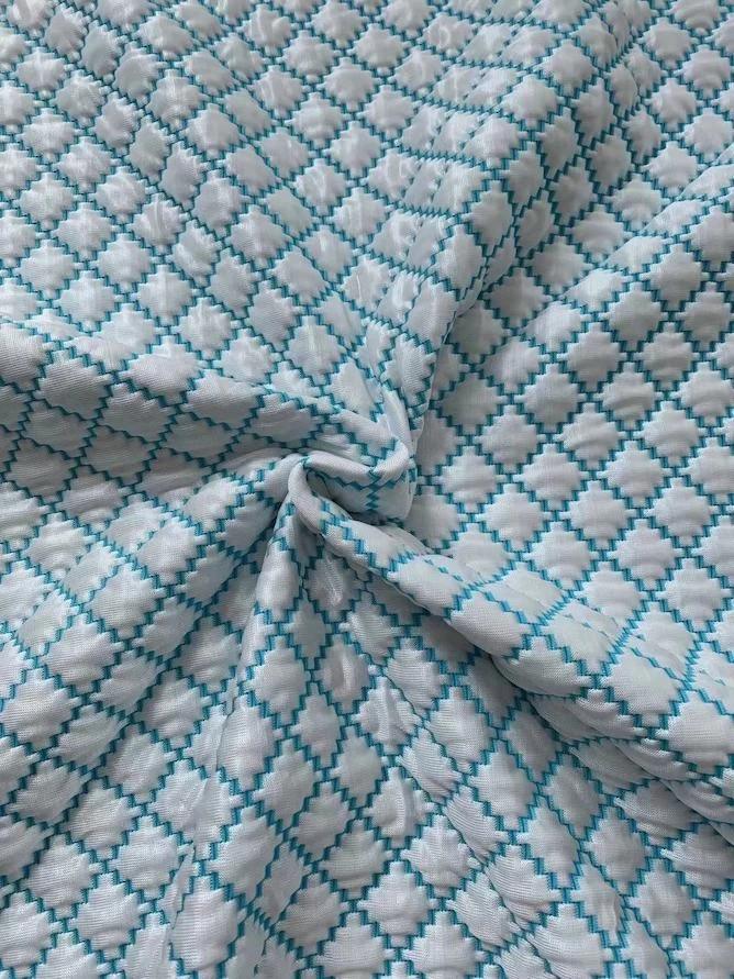 china cooler jacquard knit mattress fabric