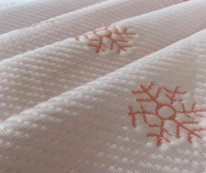porcelana tejido de punto jacquard para colchón refrigerante cooper fabricante