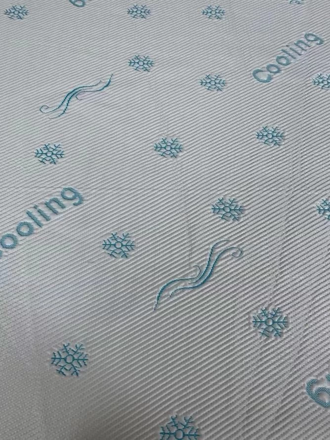china cooling jacquard knit mattress pillow fabric