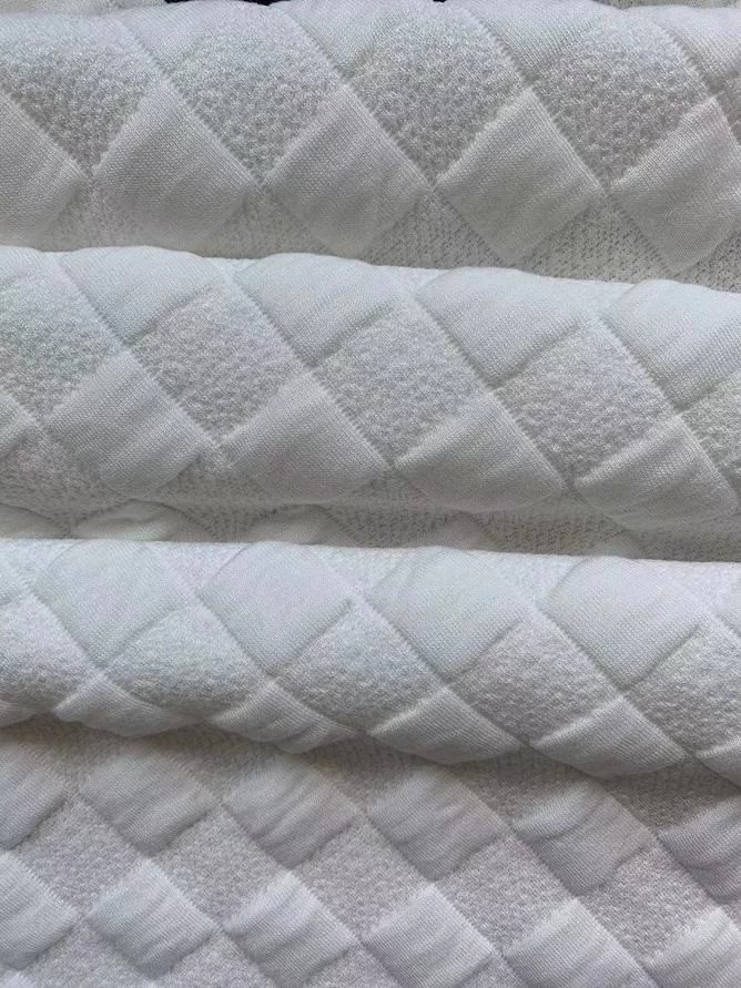 jacquard bamboo  latex pillow fabric supplier