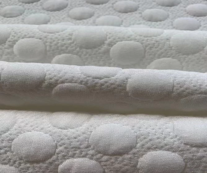白竹提花床垫枕头面料