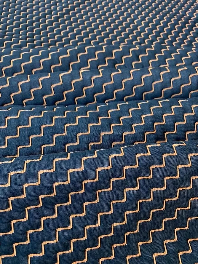 brown mattress border  fabric