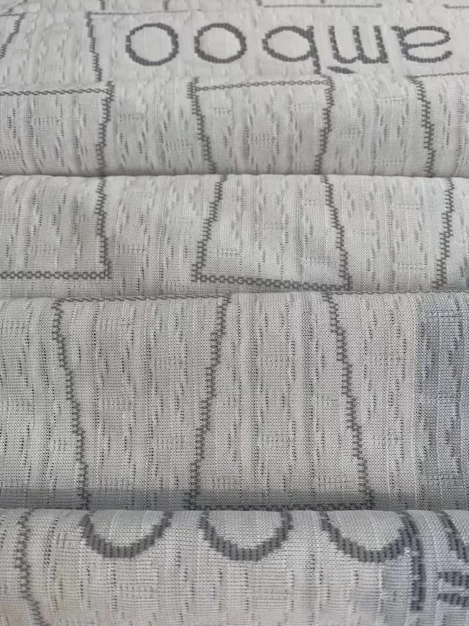 bamboo jacquard latex foam   fabric