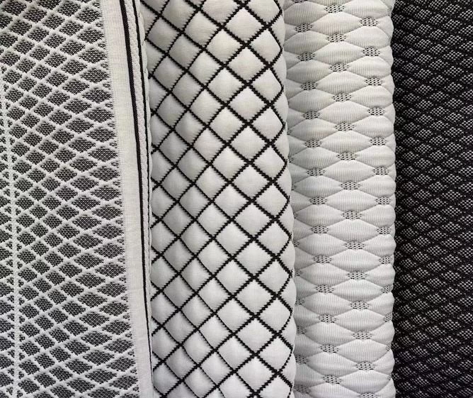 China tecido de borda de colchão jacquard fabricante