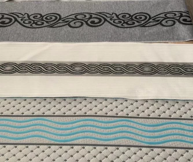 cheap white mattress border fabric producer
