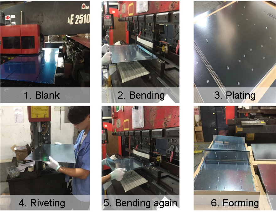 Kundenspezifisches Laserschneiden, Biegen, Schweißen und Blechbearbeitung in der Fabrik