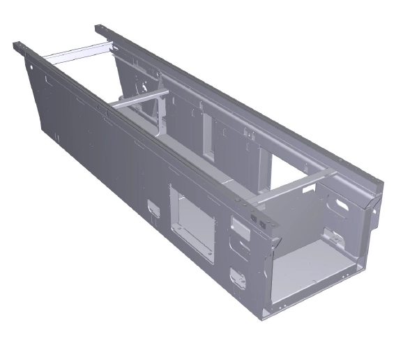 China Customized sheet metal chassis frame manufacturer
