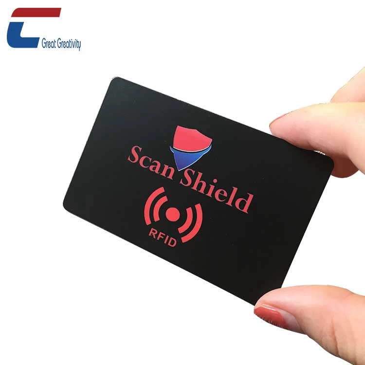 Hot Selling Custom Design Anti-Signal RFID Blocking Card Factory Manufacturer