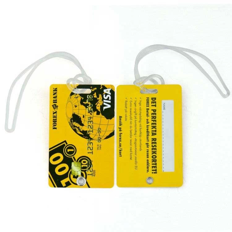 Wholesale Hot Sale Airline Plastic Luggage Tags For International Travel